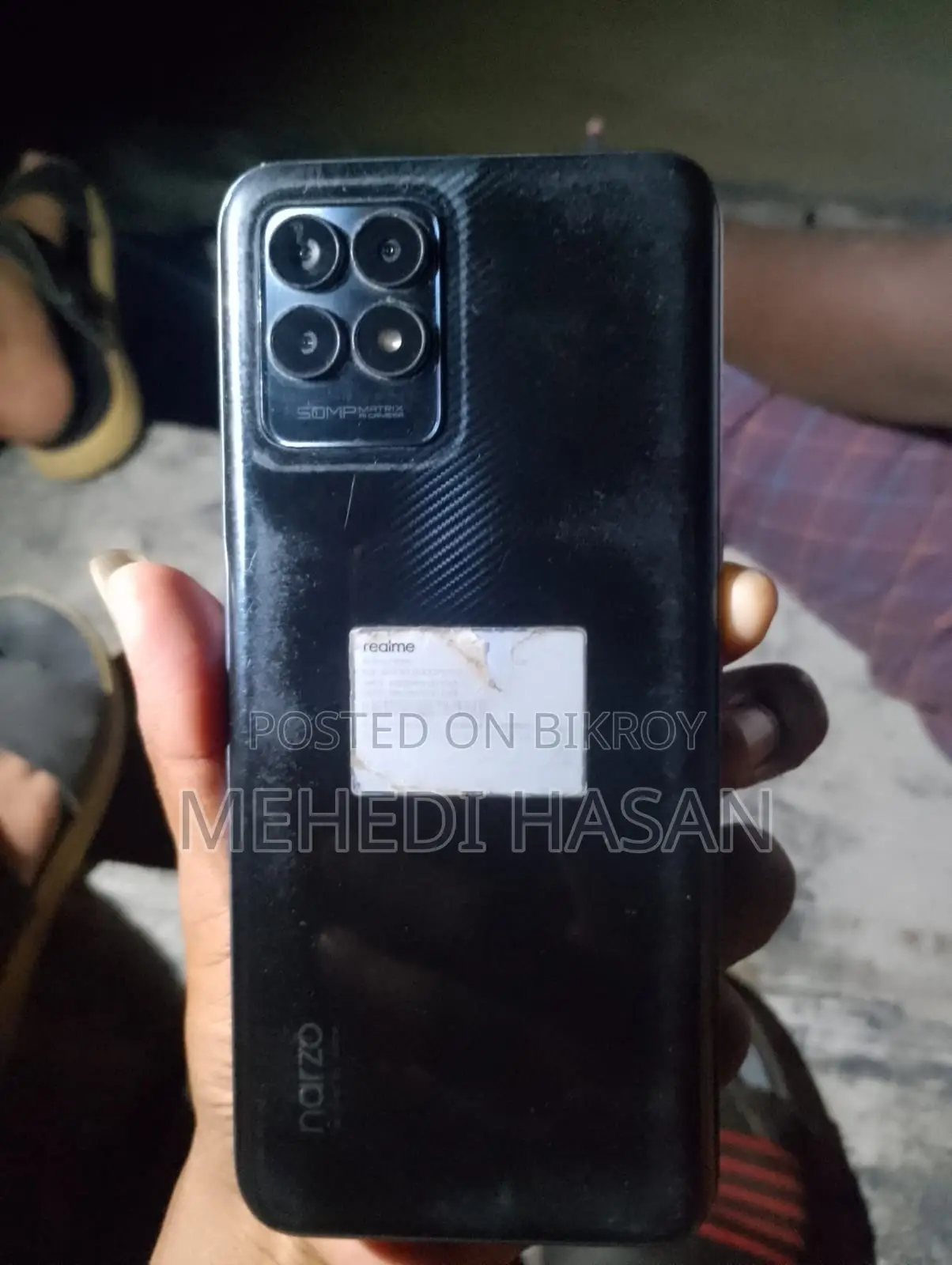 Realme Narzo 50 . (Used)