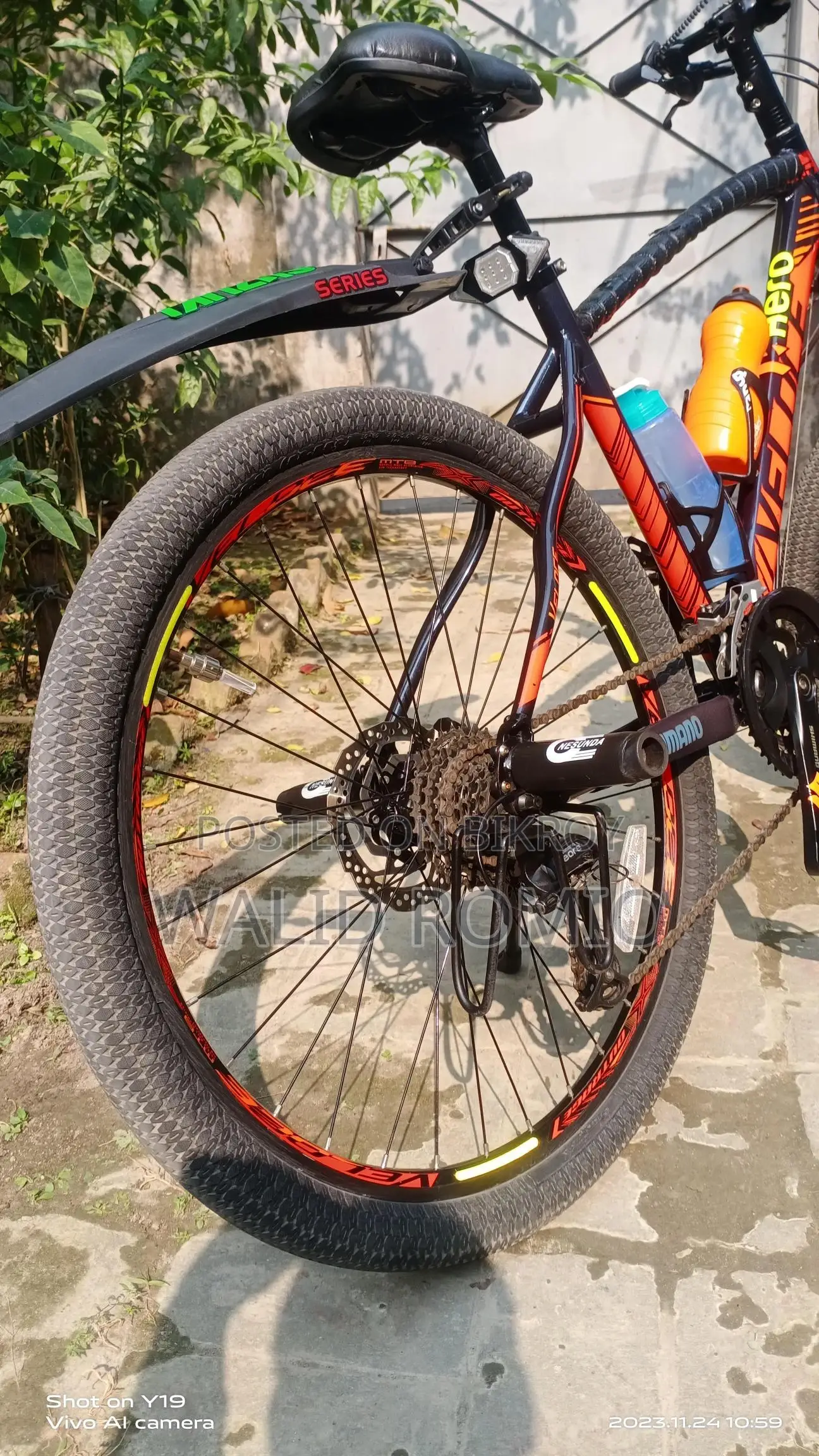 Veloce 605 Oil Brake Modified Cycle