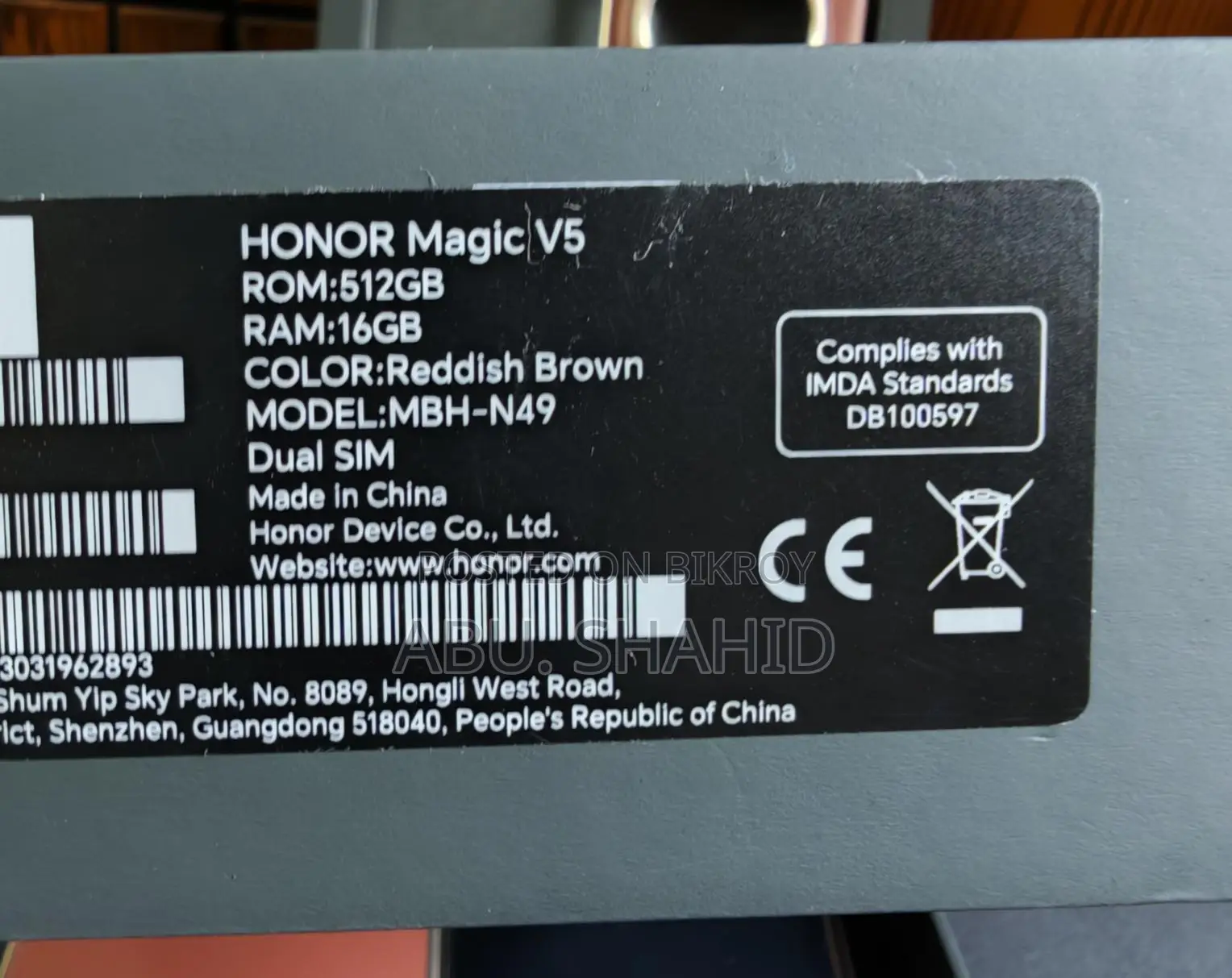 Honor MAGIC V5 (Used)