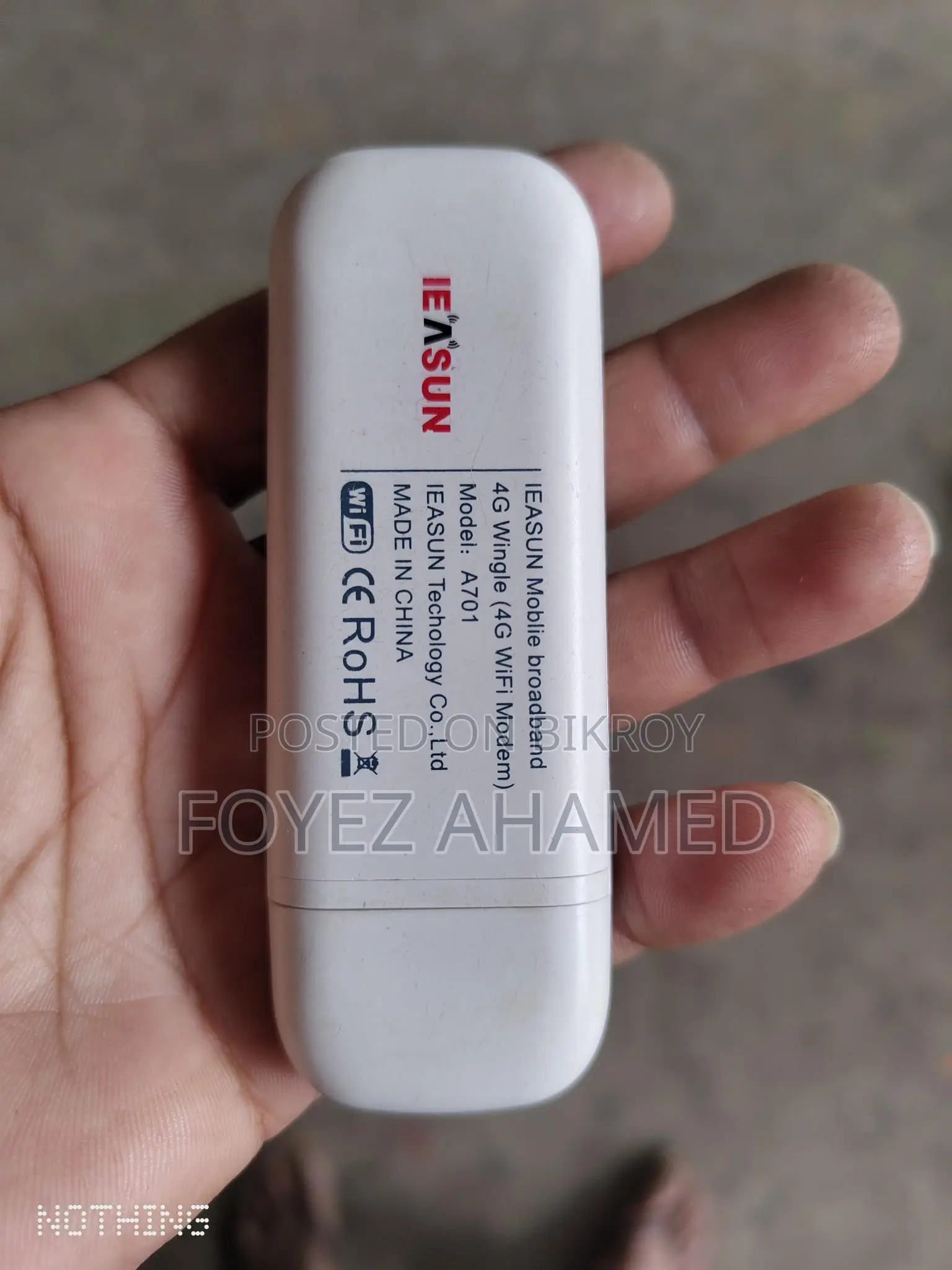 Ieasun 3 in 1 Pocket Router