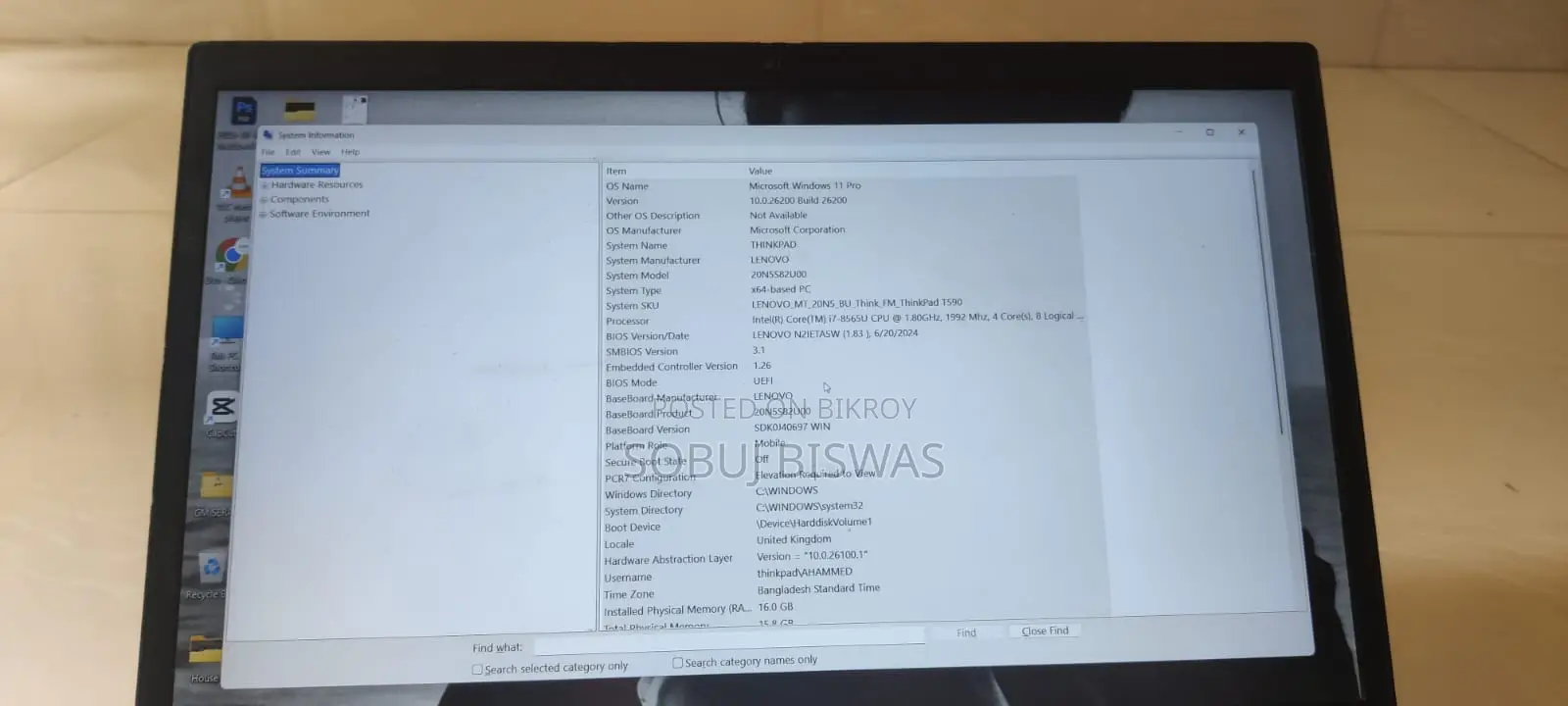 Thinkpad i7 16GB
