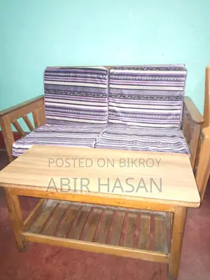 Burma Teak Wood Sofa for Sale