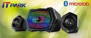 Microlab U220BT RGB 2:1 Bluetooth Black Gaming Speaker