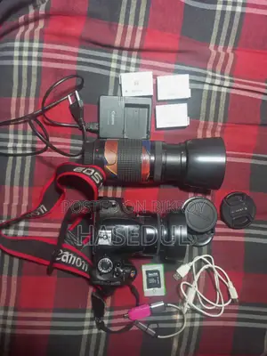 Canon 600d -50mm Lens -75-300 Zome