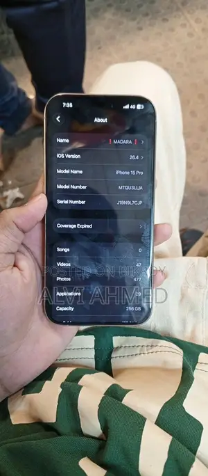 Apple iPhone 15 Pro . (Used)