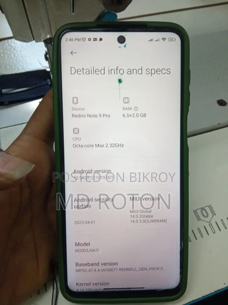Xiaomi Redmi Note 9 (Used)