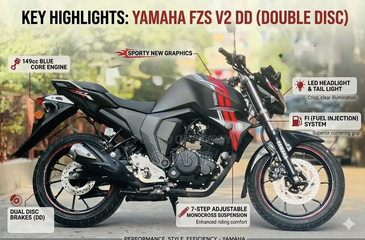 Yamaha FZs V2 2023