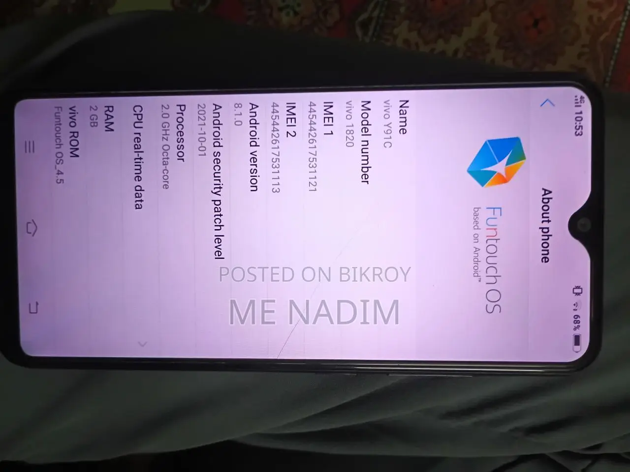 Vivo Y91c (Used)