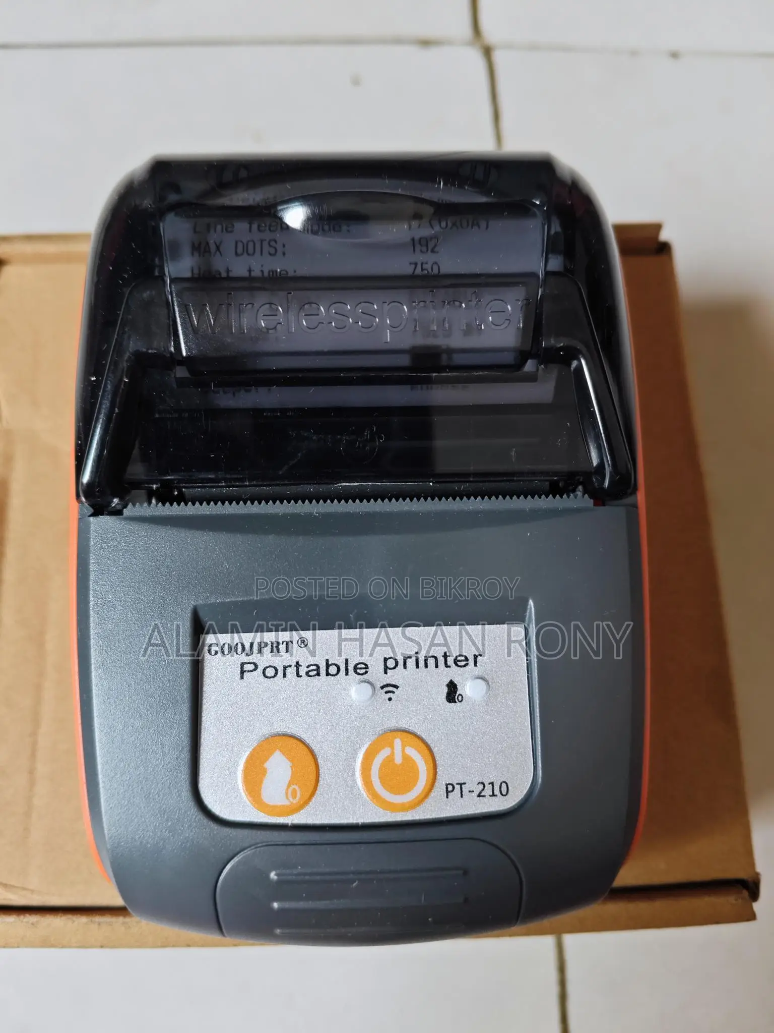Mobile Printer Pt 210 Model