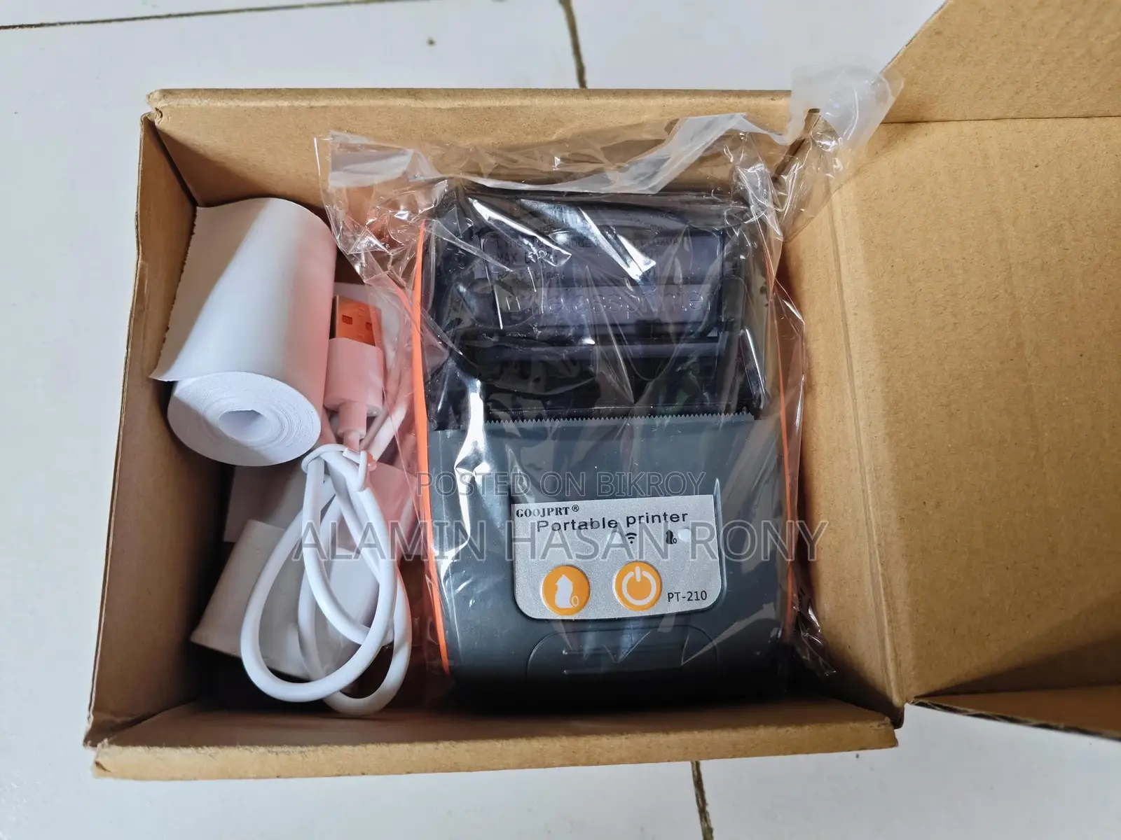 Mobile Printer Pt 210 Model