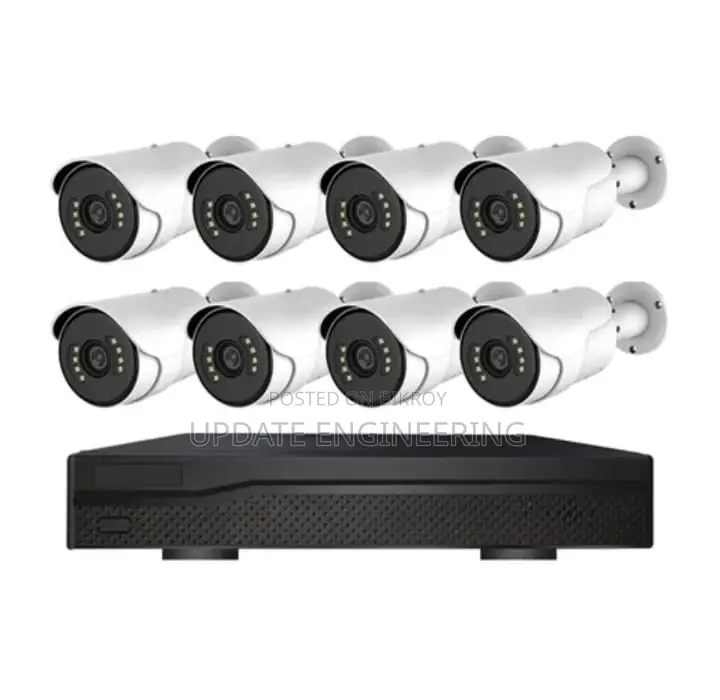 CCTV HD Camera 08 Pcs Packages (Hikvision Brand).