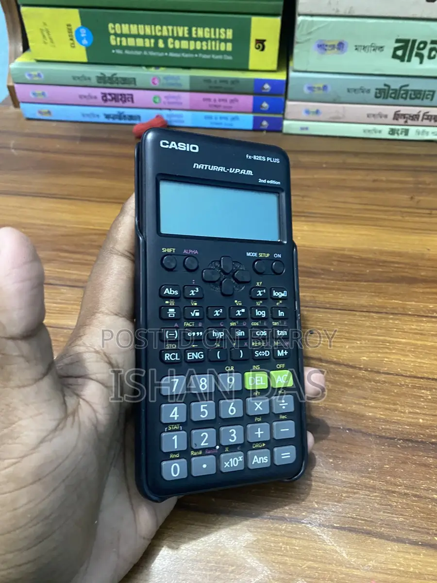 Casio Fx882es Calculator 1.5 Mounth Used