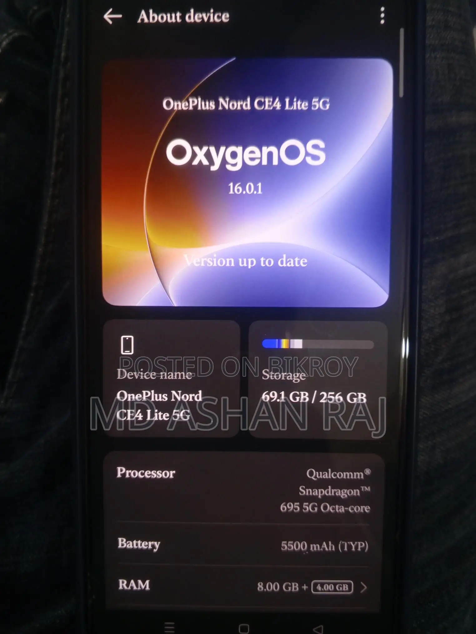 Vivo Y21 . (Used)