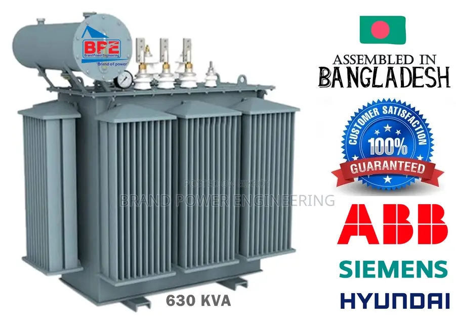 630 kVA Industrial Transformer Substation – Energy Efficient