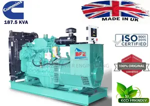 Cummins 188 kVA Diesel Open-Set Generator