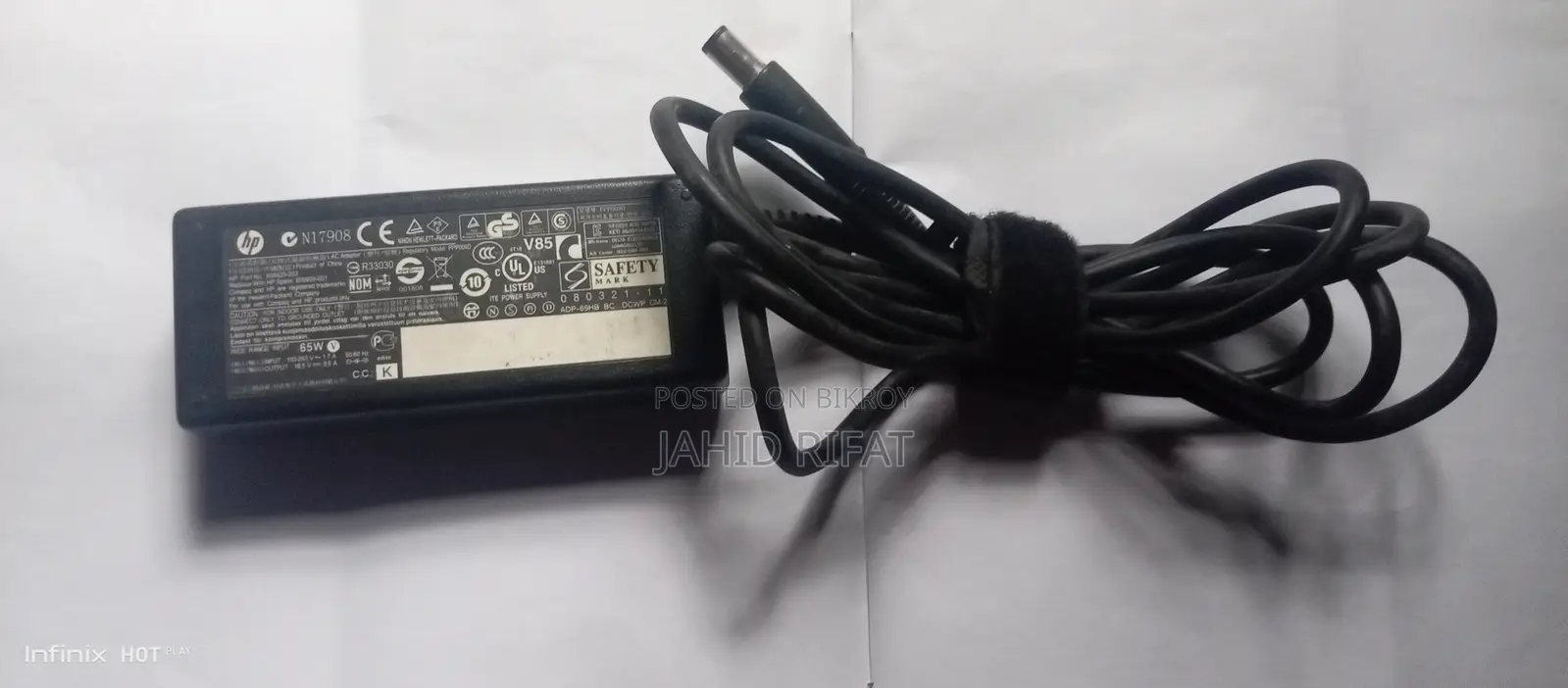 HP Adaptor 65w 85 V