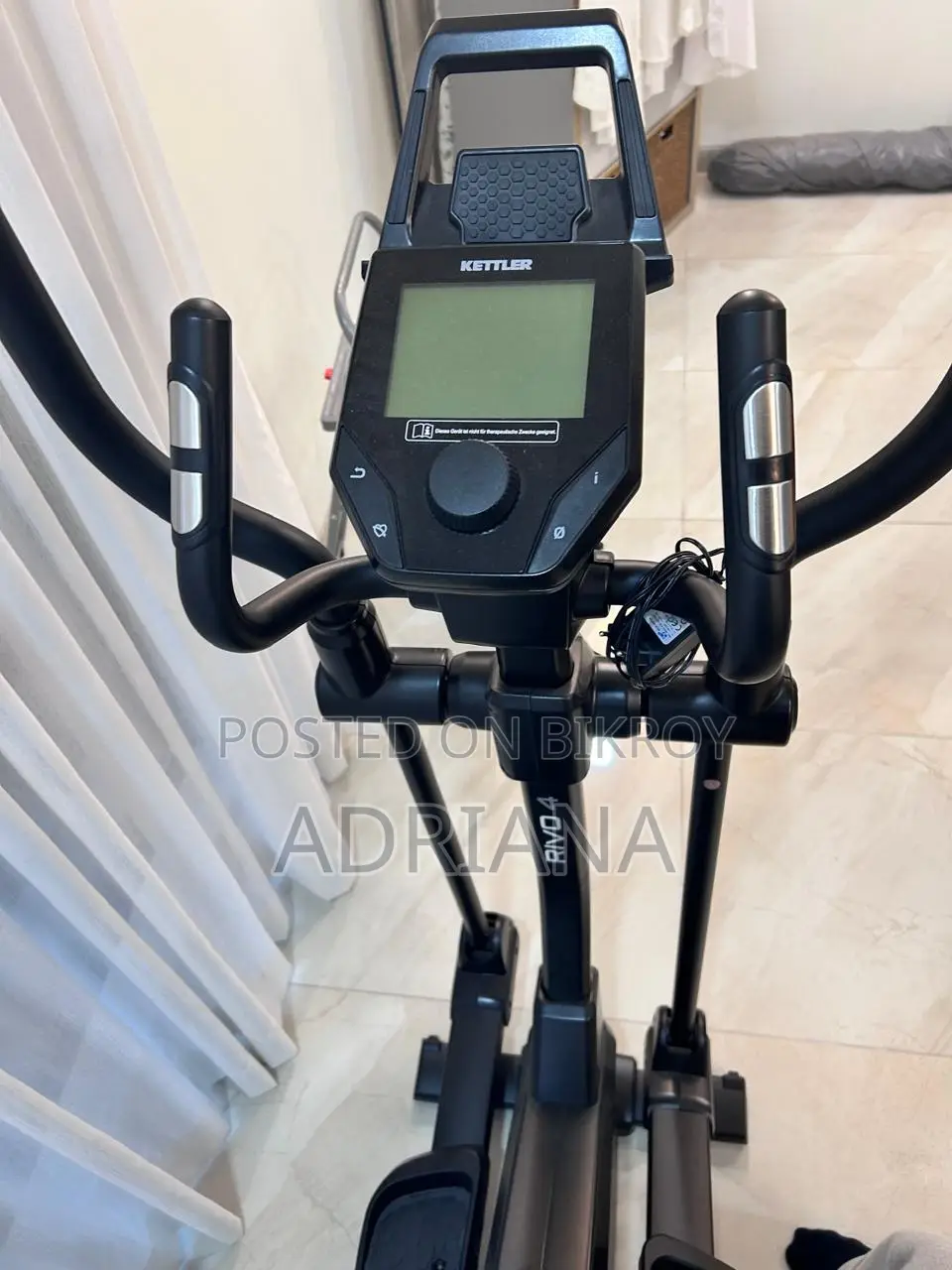 Eliptical Ergometric Bycicle Kettler Rivo 4 – Fully Functional