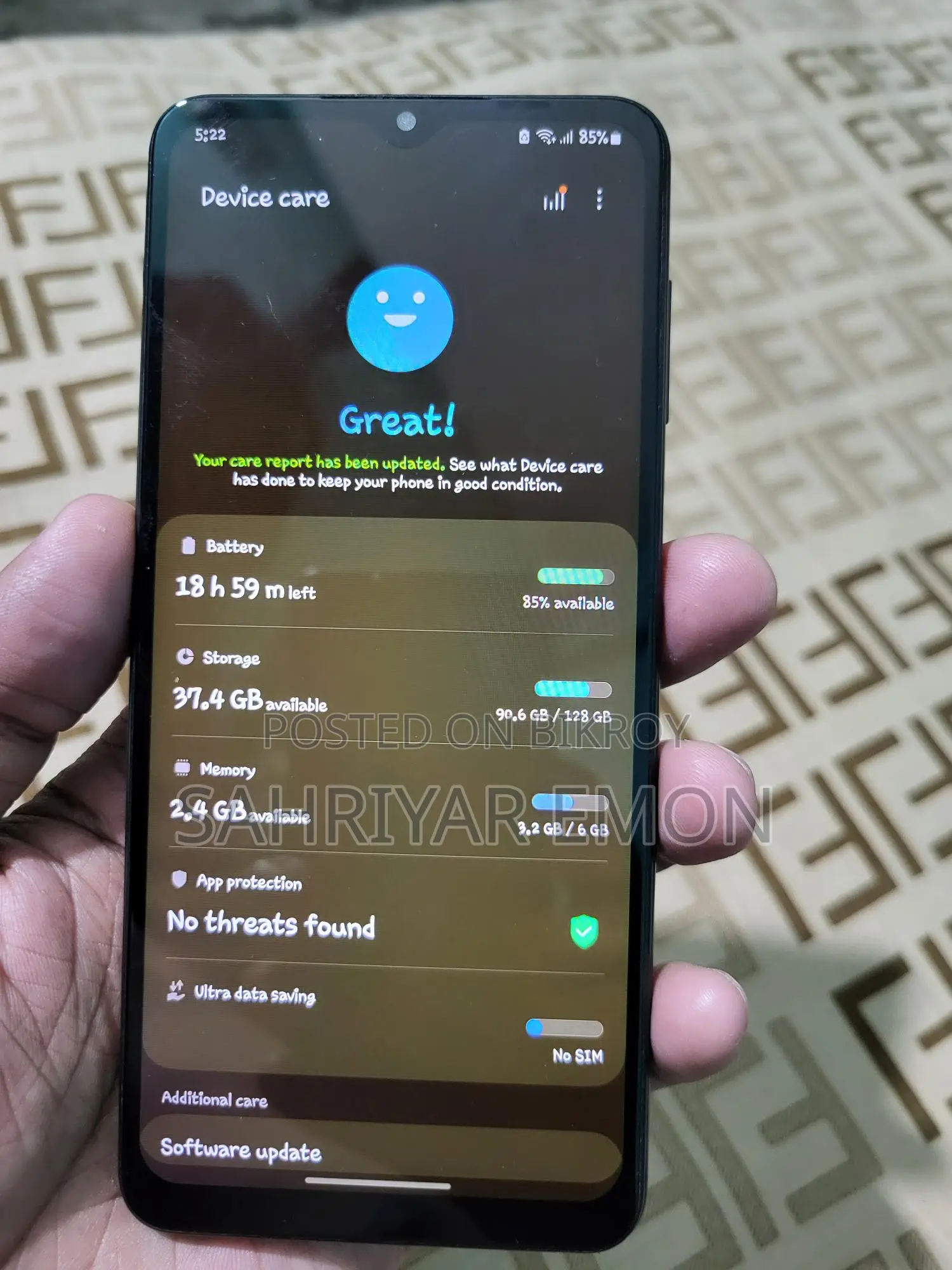 Samsung Galaxy A12 . (Used)