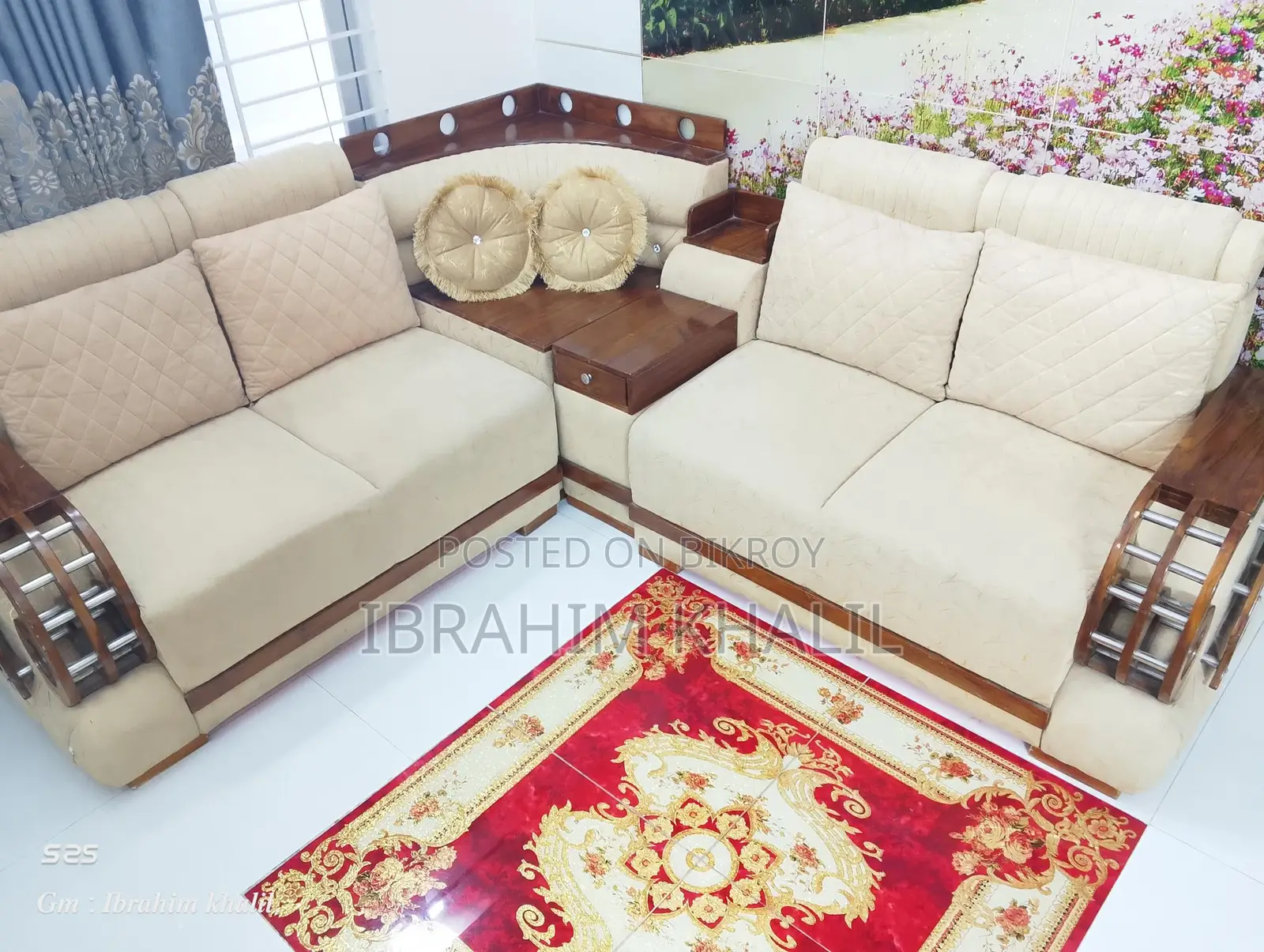 High-quality sofa for sale at a low price due to having an extra one at home.