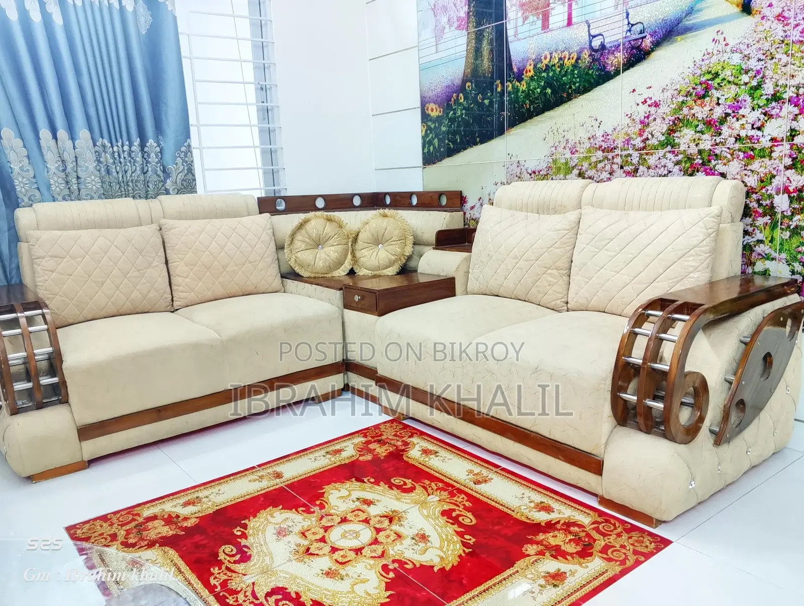 High-quality sofa for sale at a low price due to having an extra one at home.