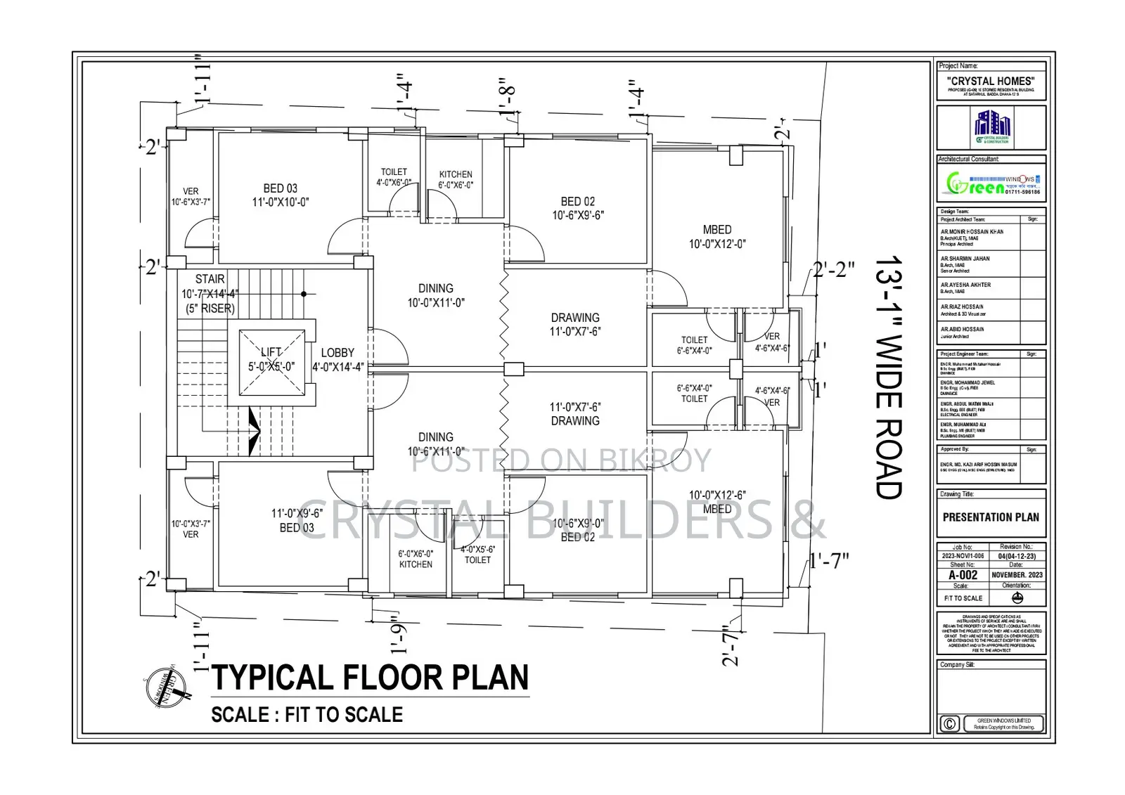 Ready Flat for Sale in North Badda, Dhaka