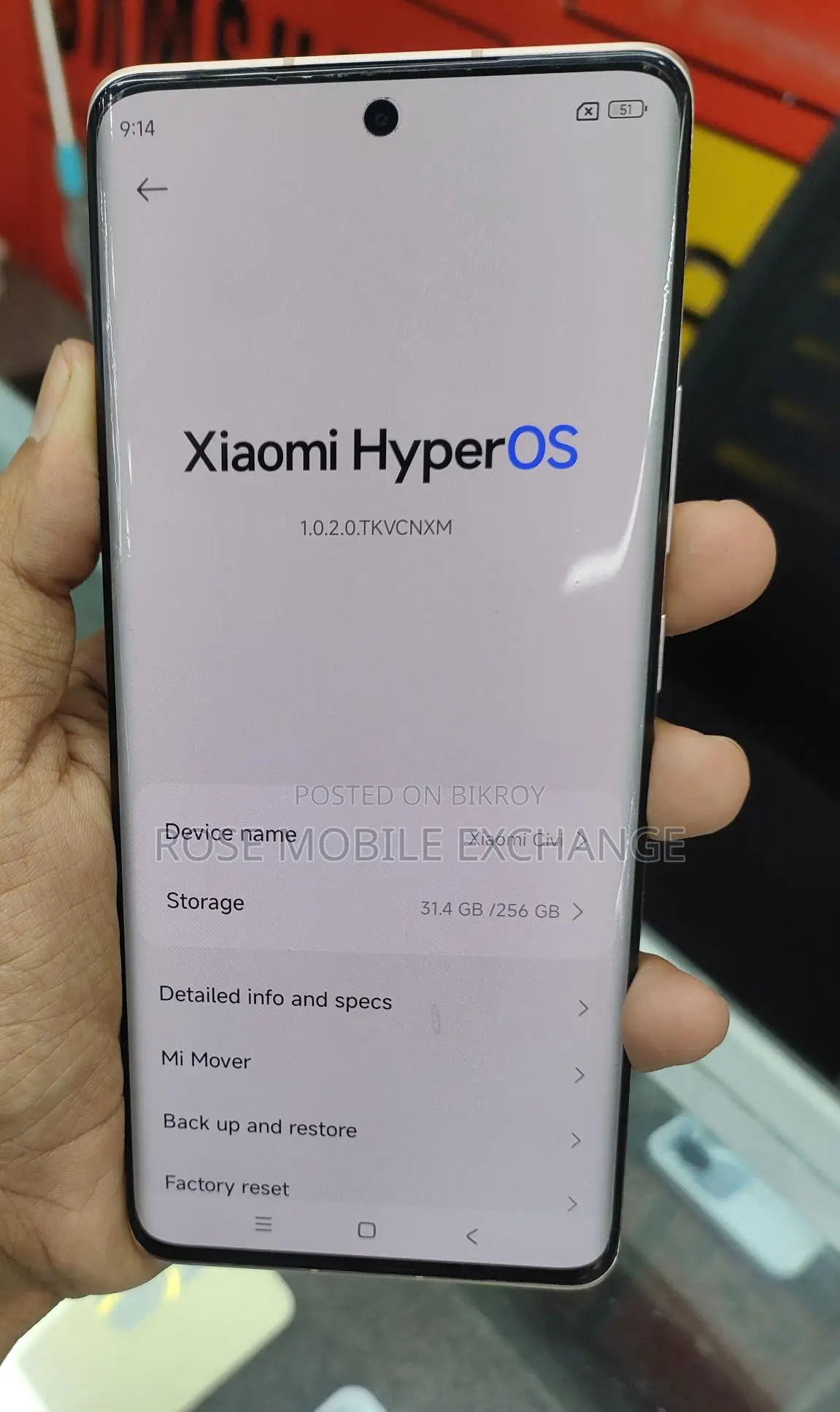 Xiaomi Civi 256gb 🔥 (Used)
