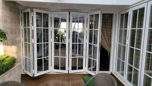 Premium Aluminum Folding Door | Modern Glass Partition Solution
