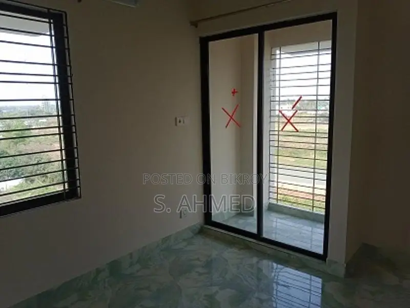 A New Flat With 3 Bed Room Ready For Rent At Purbachal Sector 10