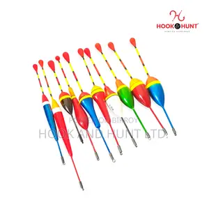 10 PCS Carp Fishing Float Set | Multi Color Hard Floats Hook Hunt