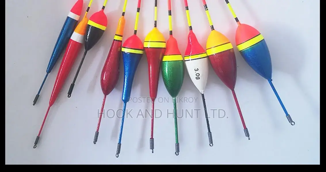 10 PCS Carp Fishing Float Set | Multi Color Hard Floats Hook Hunt