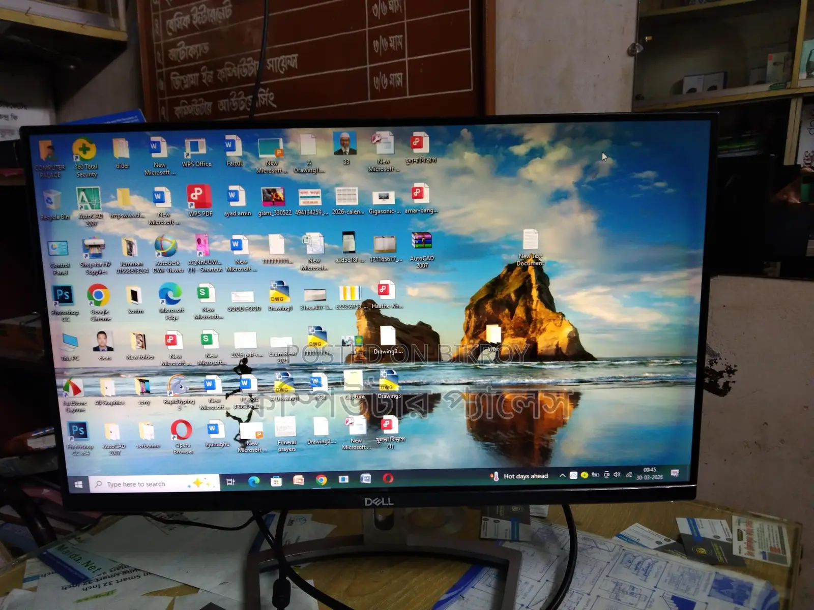 22 Inch IPS Borderless Monitor (Hot Price)
