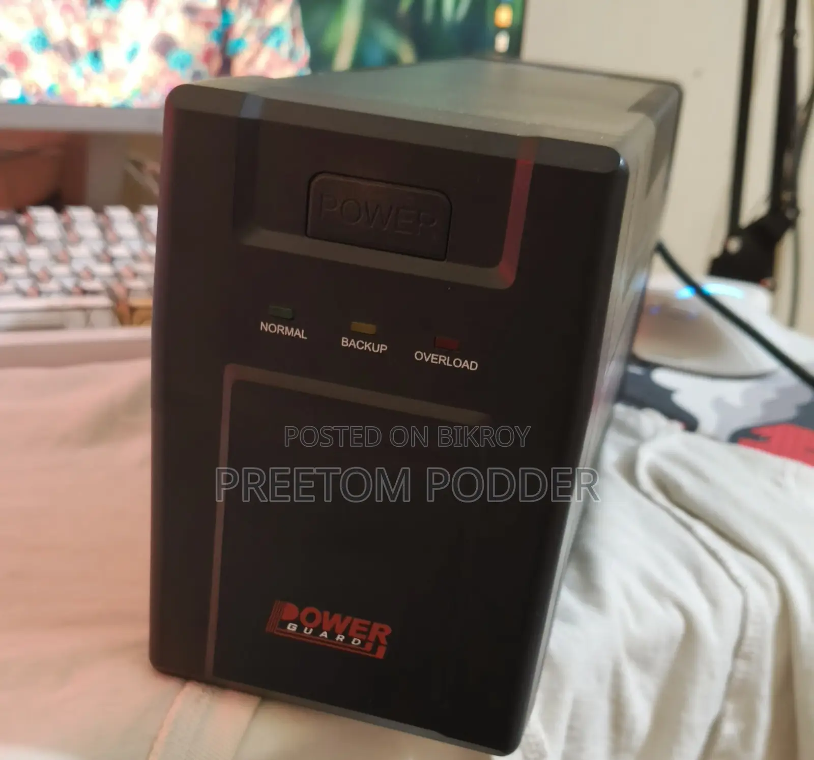 Power Guard 650va Cs Ups { 100% Fresh Condition }