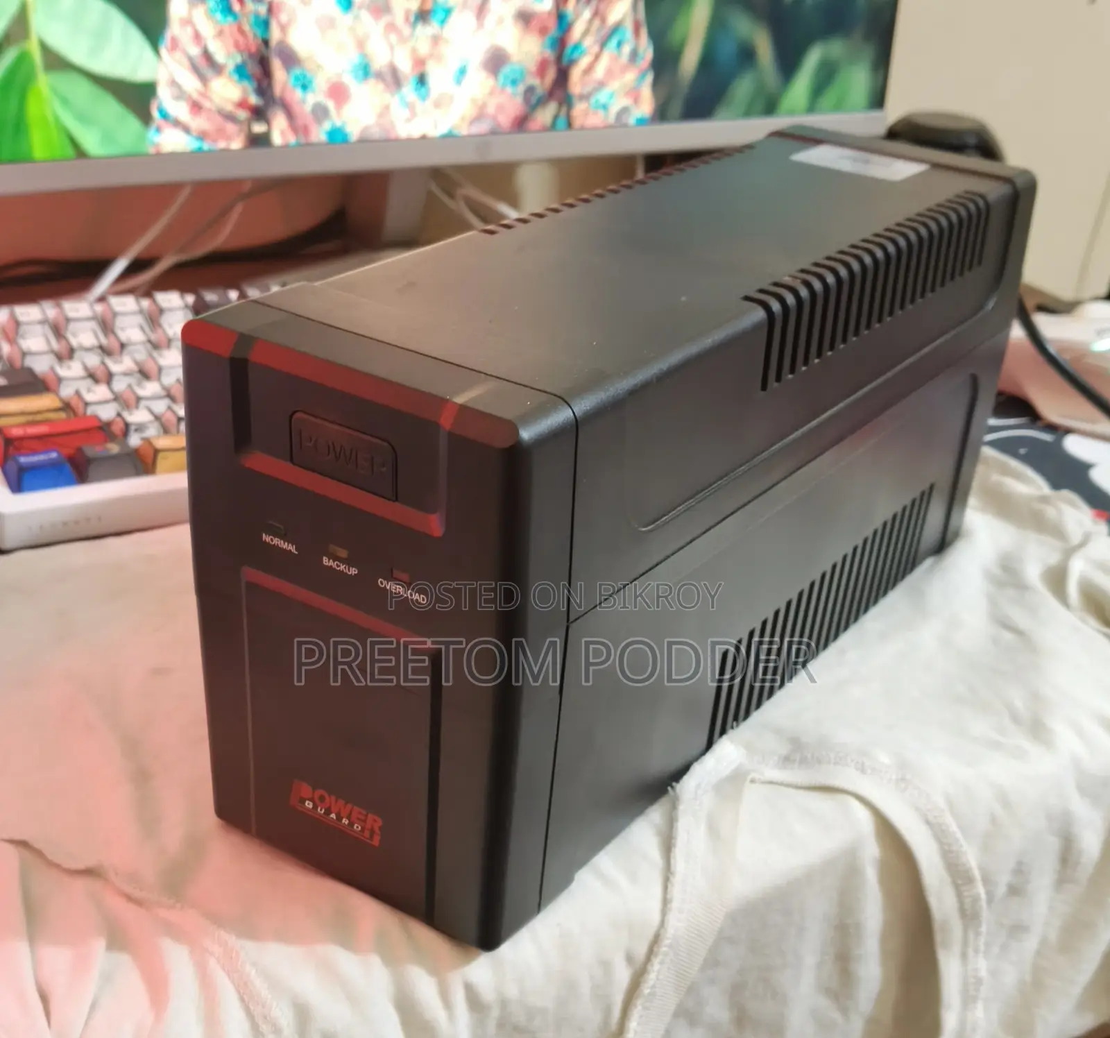 Power Guard 650va Cs Ups { 100% Fresh Condition }