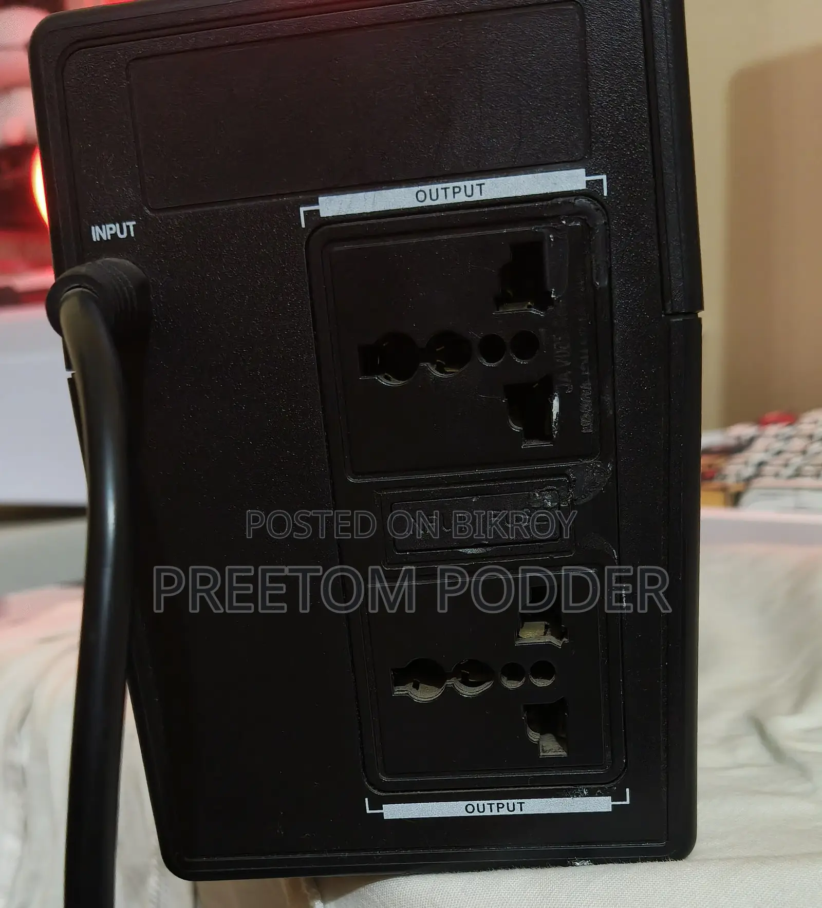 Power Guard 650va Cs Ups { 100% Fresh Condition }