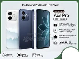OPPO A6s Pro ৮+২৫৬জিবি (ব্র্যান্ড নিউ)
