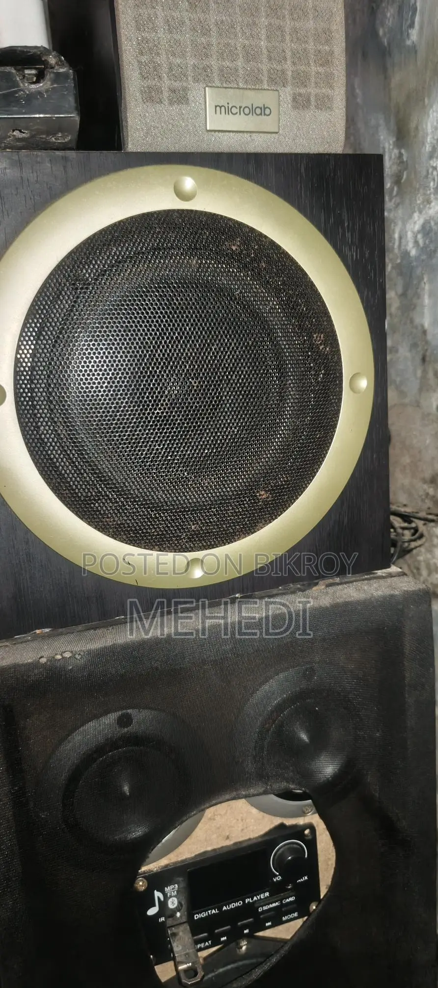 Microlab TMN 4/1 and Extra 6-inch Speaker + Double Tweeter