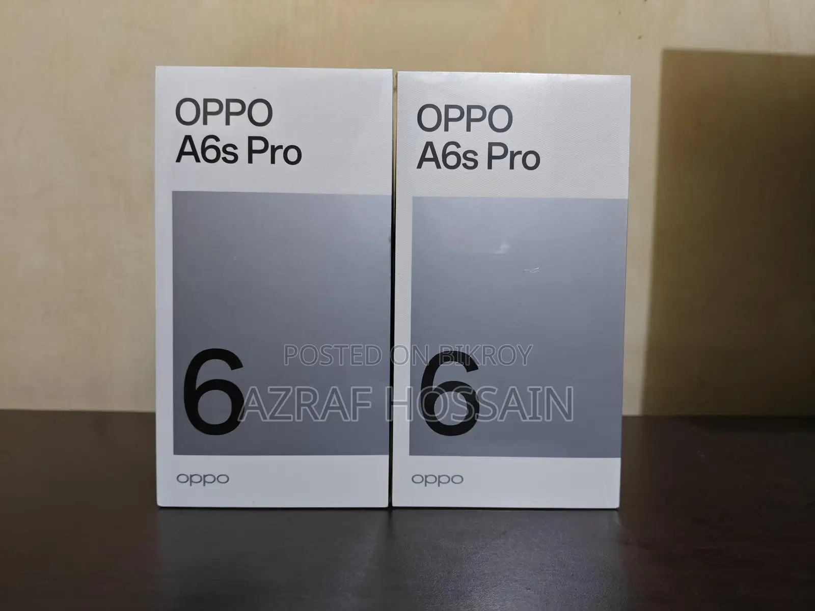 OPPO A6s Pro ৮+২৫৬জিবি (ব্র্যান্ড নিউ)