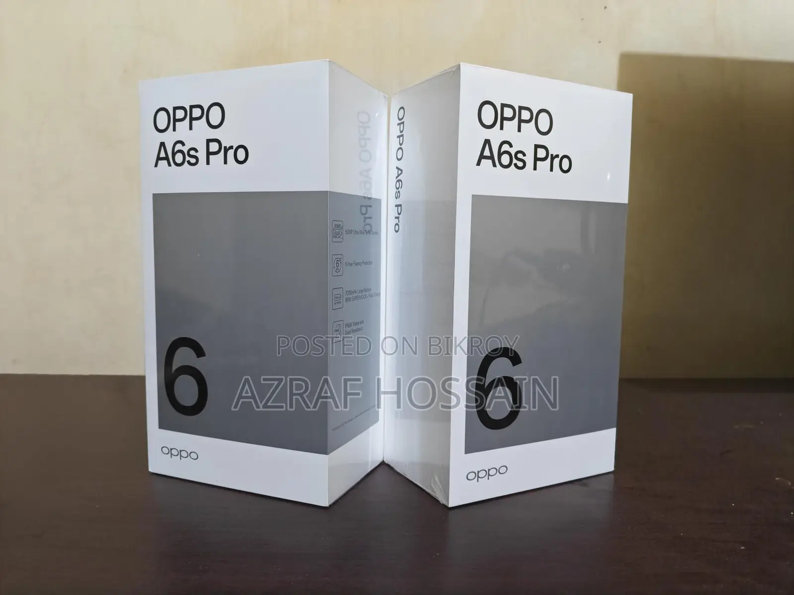 OPPO A6s Pro ৮+২৫৬জিবি (ব্র্যান্ড নিউ)