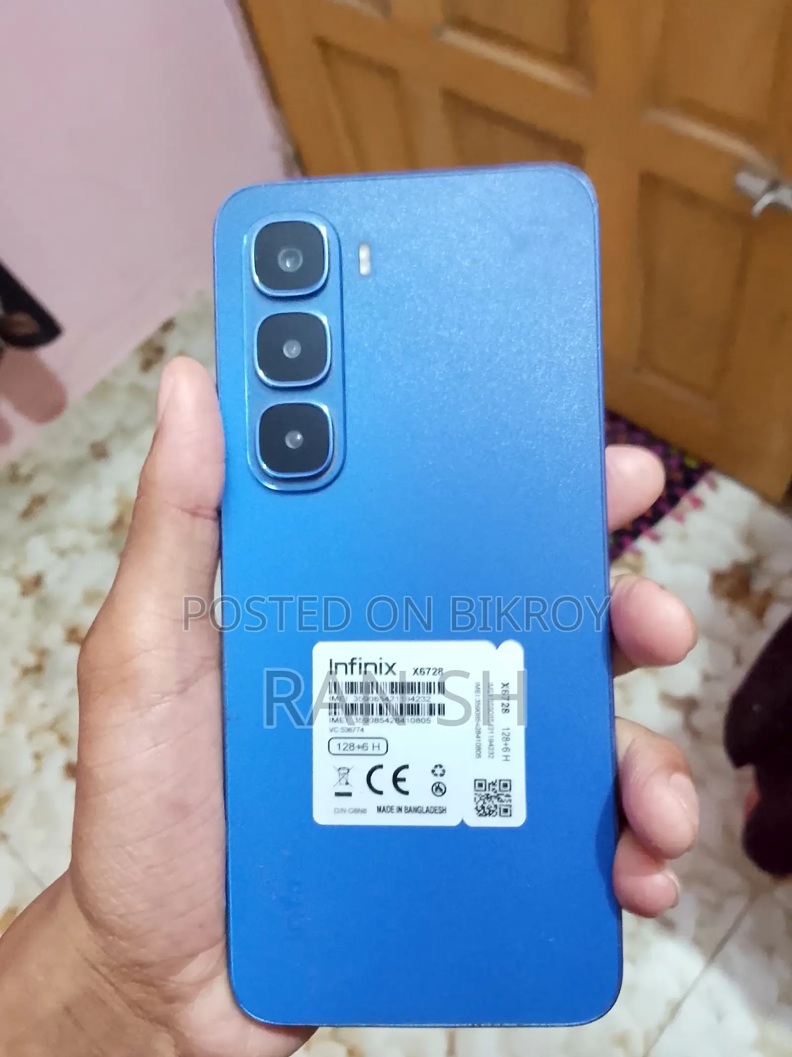 Infinix Hot 60i 6/128 (Used)