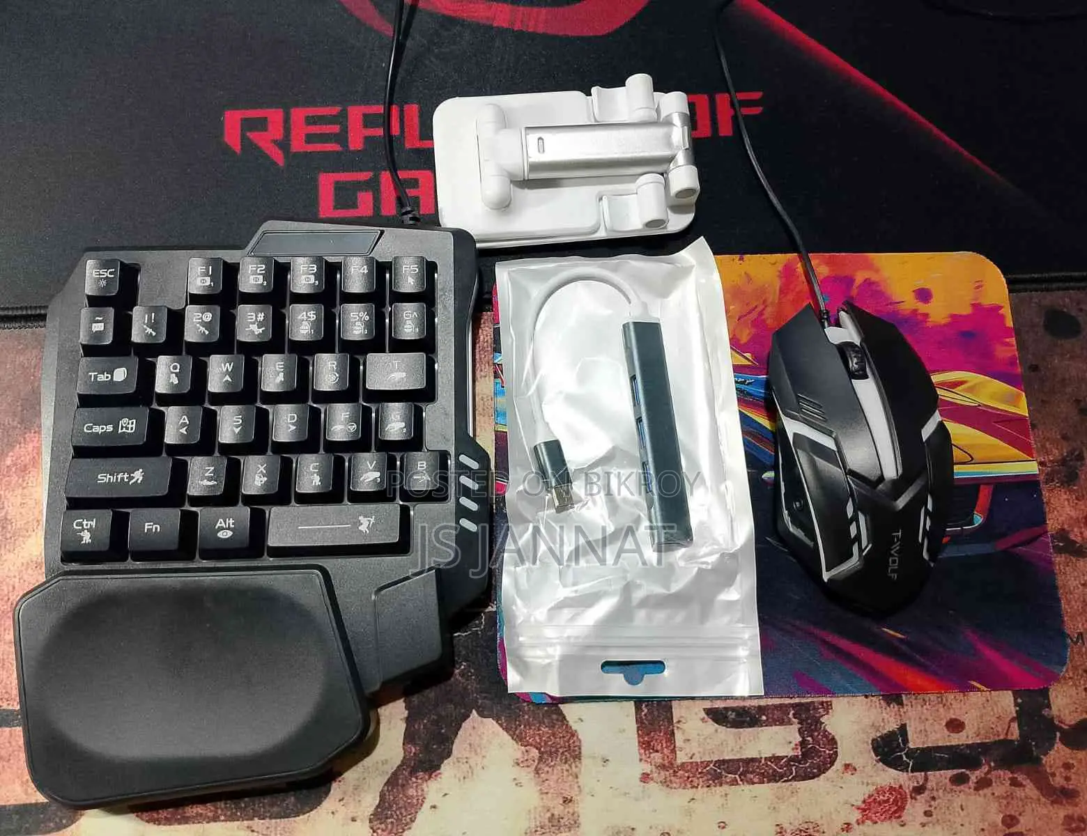 Free Fire Gaming Combo - Gaming Combo Set