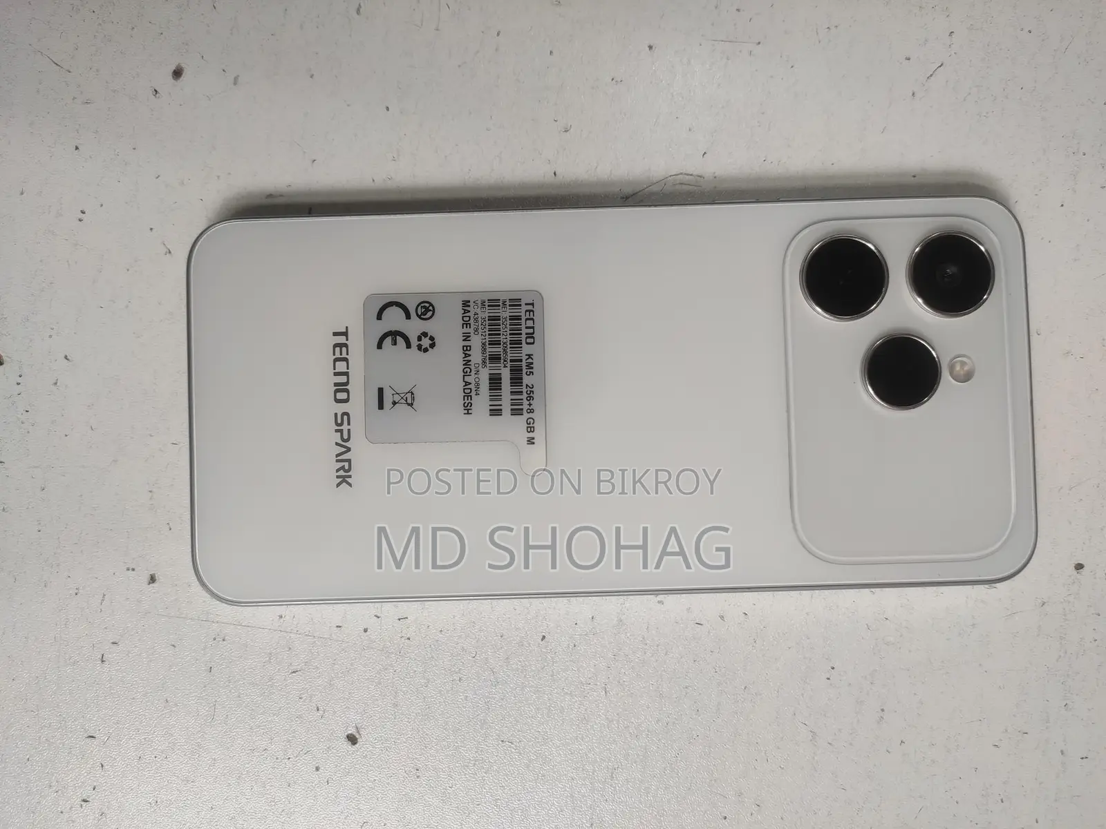 Tecno Spark 40 8+8 256 (Used)