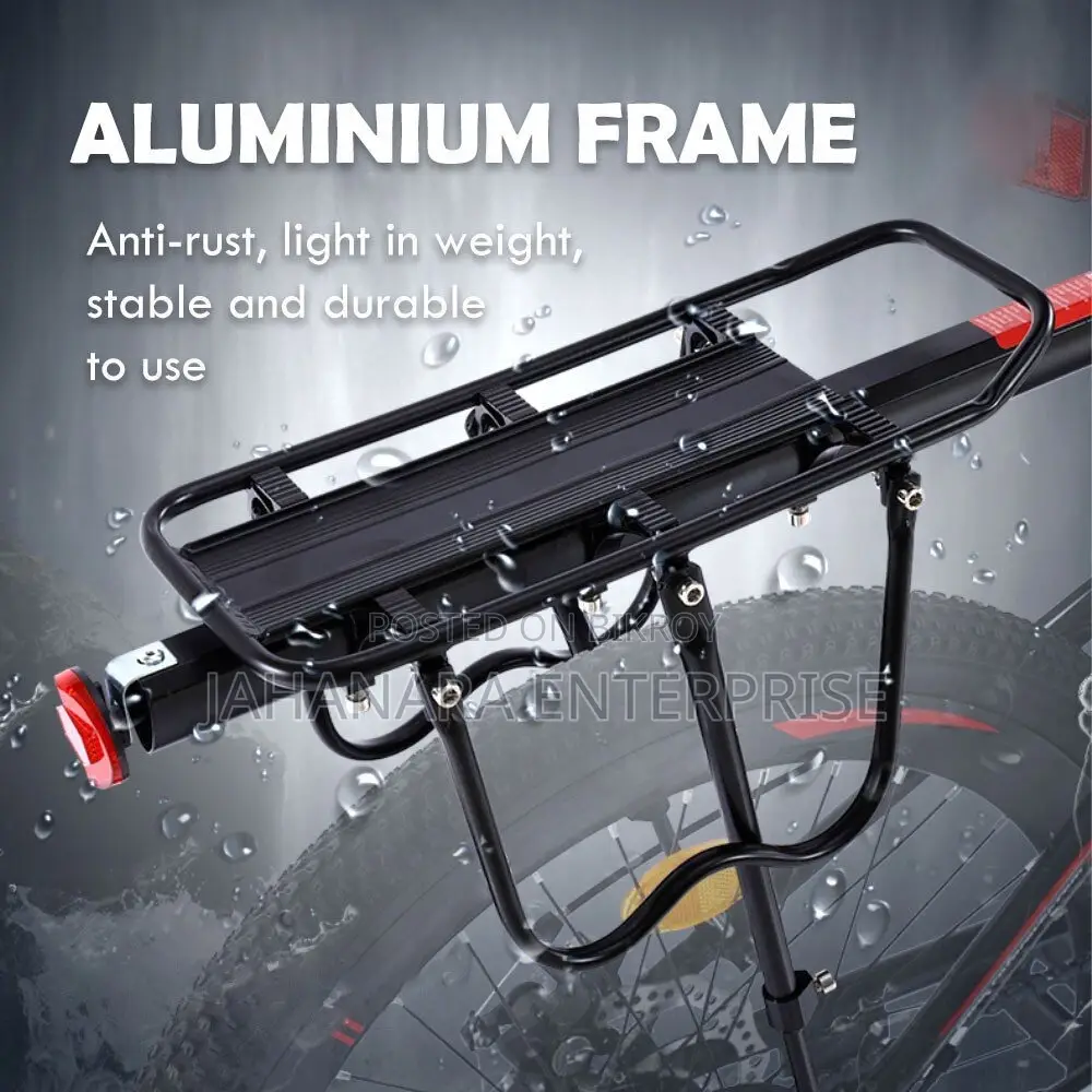 Aluminum Mountain Bicycle Carrier Rear Seat MTB Cargo Shelf Luggage Rack