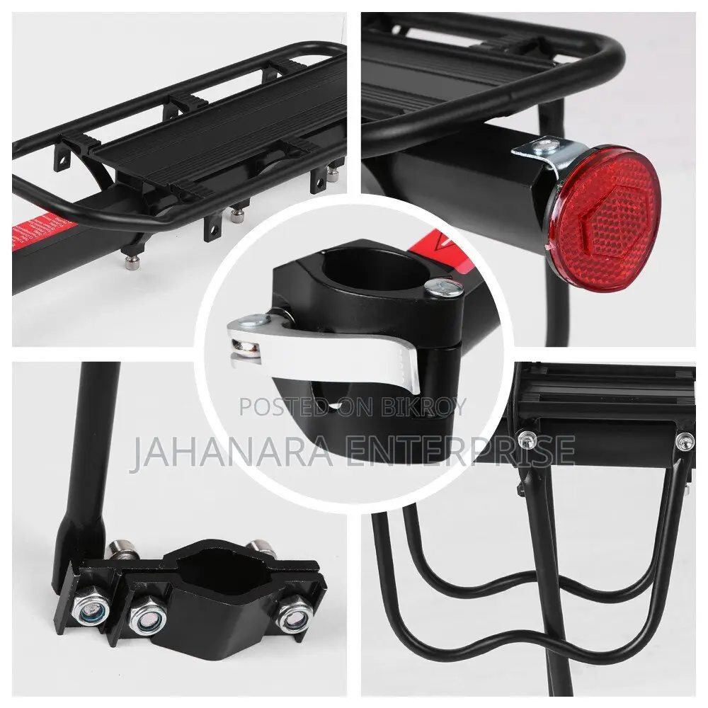 Aluminum Mountain Bicycle Carrier Rear Seat MTB Cargo Shelf Luggage Rack