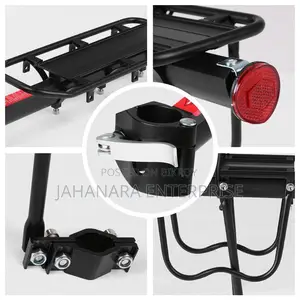 Aluminum Mountain Bicycle Carrier Rear Seat MTB Cargo Shelf Luggage Rack