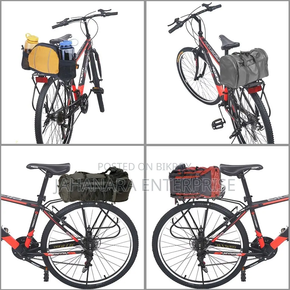 Aluminum Mountain Bicycle Carrier Rear Seat MTB Cargo Shelf Luggage Rack