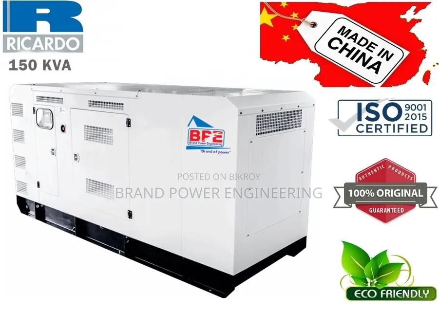 Ricardo 150 Kva Diesel Generator