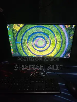 Ryzen 5600g পিসি মনিটরসহ