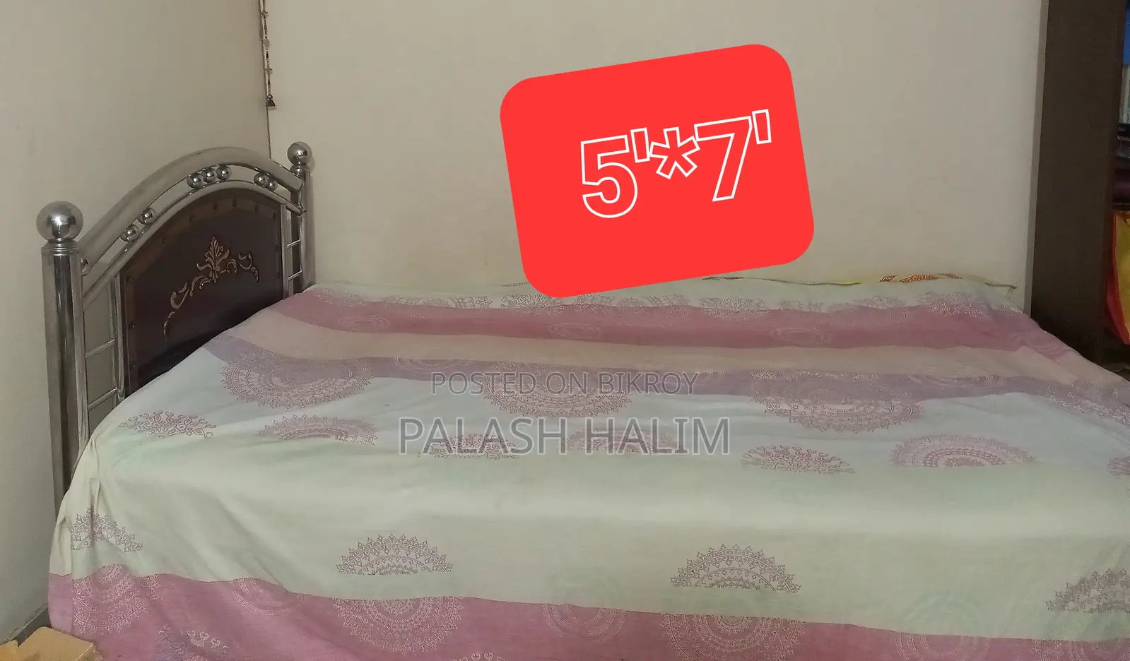 Bed with Mattress for Sale