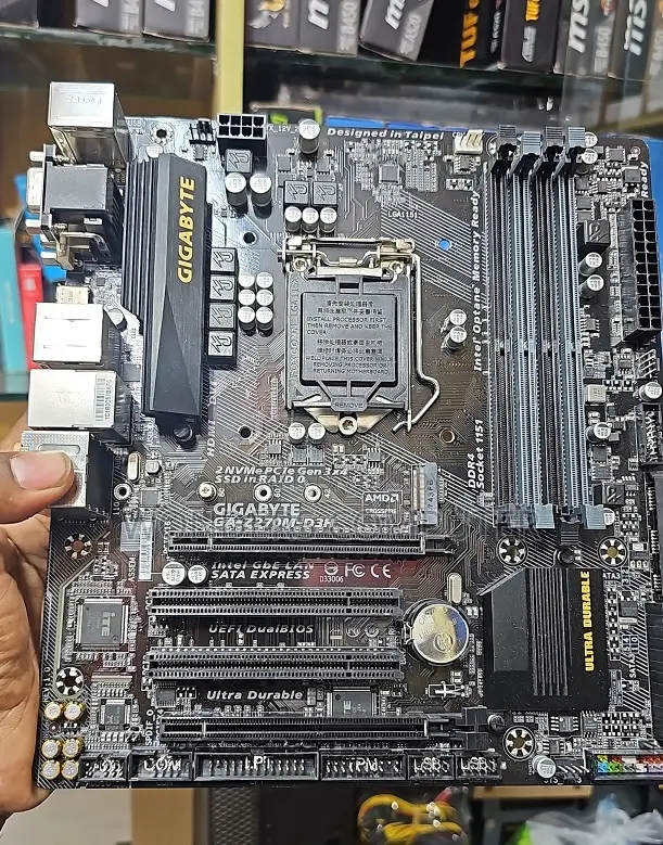 GIGABYTE GA-Z270M-D3H HDMI & Type C port Motherboards 1 Year Warranty