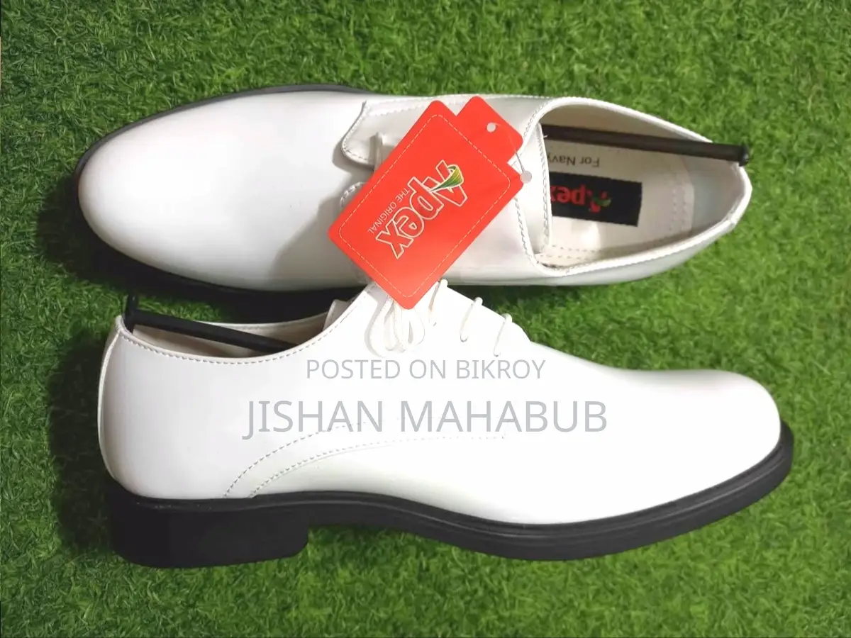 Apex Formal Shoe (White)